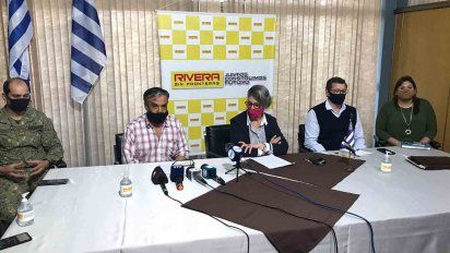 se acelero la curva de contagio en rivera y extreman medidas