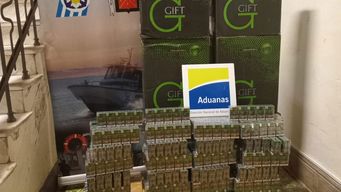 cuatro detenidos en salto por contrabando de cientos de cajas de cigarrillos desde argentina