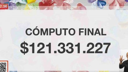 Teletón recuadó $121.333.227 y superó la meta propuesta&nbsp;