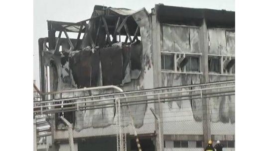 Frigorífico Tacuarembó sufrió grave incendio anoche
