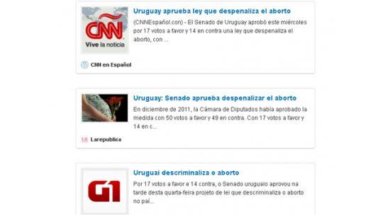 Los medios del mundo hablan de la despenalización del aborto