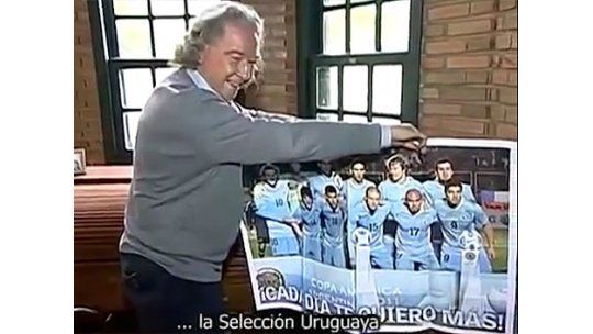 El brasileño creador de la “verdeamarela” es hincha de Uruguay