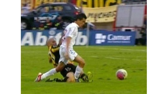 Damonte dijo que Macaluso reconoció en la cancha que fue penal