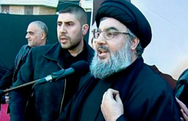 Foto: AFP. Hasán Nasralá, Hezbola. 