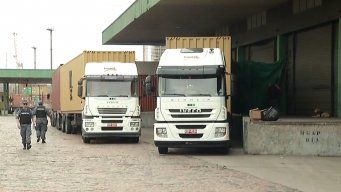 Foto de archivo. Puerto de Montevideo.