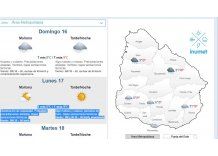 Domingo nuboso y cubierto con precipitaciones aisladas