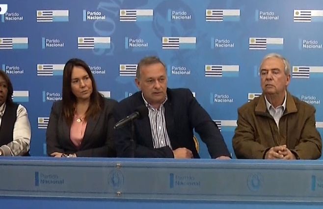 Partido Nacional: Álvaro Delgado, presidente del Directorio.