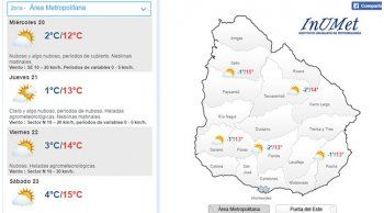 al borde del 0 grado: asi seran las temperaturas minimas en dias que vienen