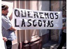 Usuarios de gotas GS se movilizaron contra la prohibición del MSP