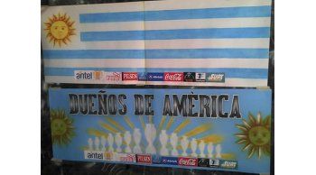 Preparan banderas gigantes para alentar a Uruguay en Eliminatoria