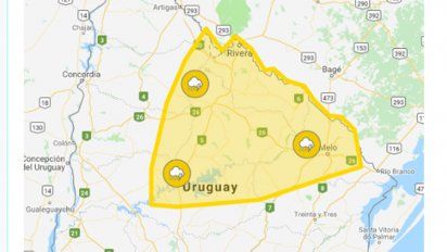 cesa alerta naranja y continua amarilla para noreste y centro del pais