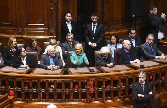 Celebración de los 100 años del Palacio Legislativo. Foto: Foco UY