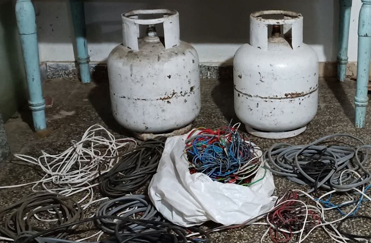Policía de Rocha desbarató organización dedicada al robo de cables y detuvo a 7 personas