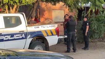 Foto: Subrayado. Escena del doble homicidio, en Bella Unión.