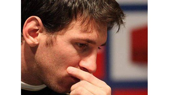 Messi envía energías positivas a Cristina Fernández