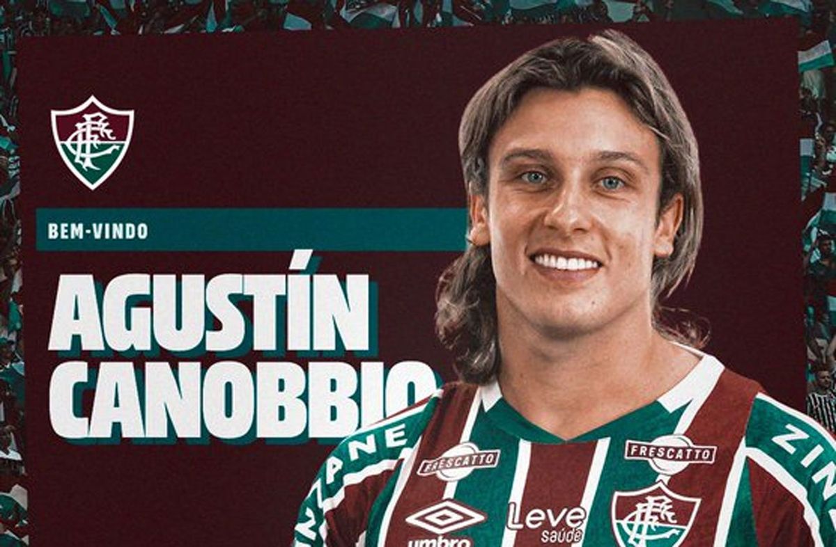 Agustín Canobbio fichó para el Fluminense, que este año tiene Mundial de Clubes