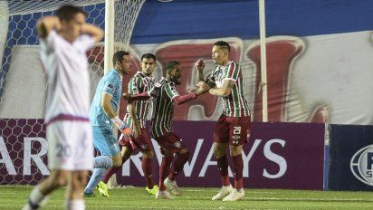 nacional perdio 1-0 ante fluminense y se quedo sin sudamericana