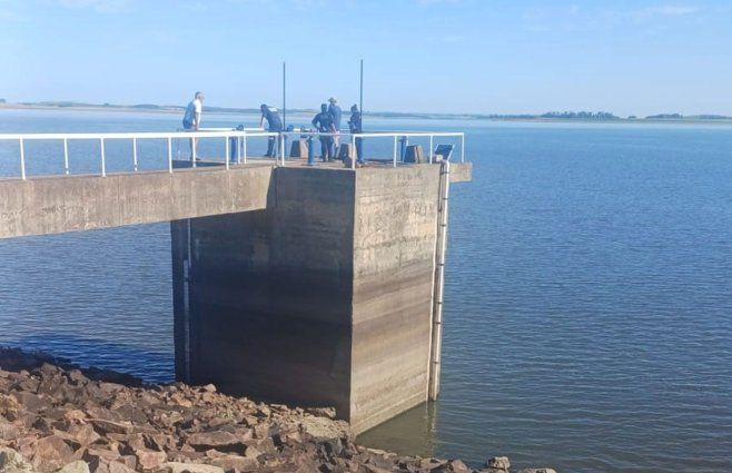 La represa de India Muerta, donde desaparecieron las tres personas, dos adultos y un adolescente.&nbsp;