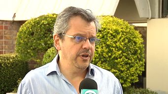 gustavo leal declaro en fiscalia en el caso astesiano y se retiro sin hablar con la prensa