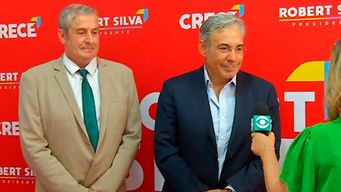 José Luis Alonso (izquierda) y Robert Silva.