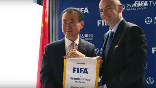 Infantino, FIFA, grupo Wanda China