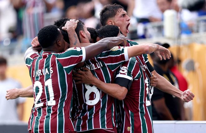Fluminense en el Mundial de Clubes. AFP