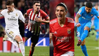 Uruguayos en la Champions.