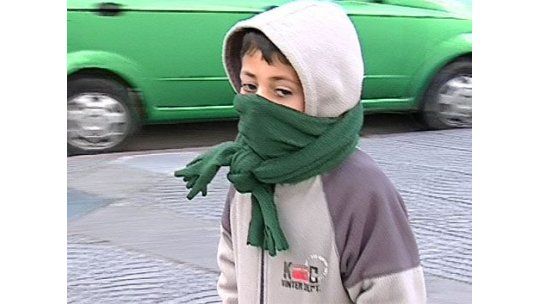 Días muy fríos: la temperatura máxima de hoy será de 13 grados