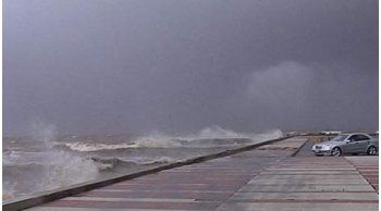 alerta amarilla por tormentas y vientos fuertes y persistentes