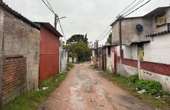 Foto: Subrayado. Escena del homicidio en Punta de Rieles.