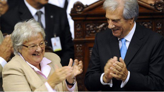 Topolansky, Tabaré Vázquez