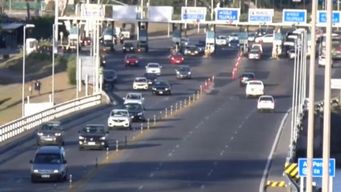 Peaje de Pando sobre la hora 19:10 de este domingo.