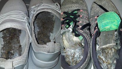dos mujeres condenadas por intentar ingresar droga a la carcel oculta en championes