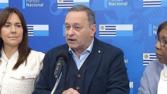 Álvaro Delgado en conferencia de prensa.&nbsp;