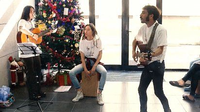 lujan creo mimos al alma que lleva musica y alegria a la fundacion perez scremini