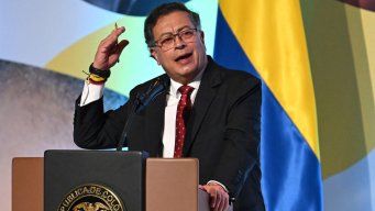 Presidente de Colombia Gustavo Petro. AFP