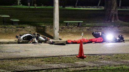 siniestro fatal: dos jovenes de 26 y 22 anos murieron tras impactar con una columna