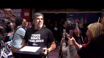oscar andrade y gonzalo civila participaron del traslado de firmas del pit-cnt al parlamento