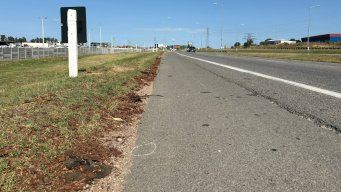 Foto: Subrayado. Ruta 1 y Tomkinson, escena del intento de rapiña.