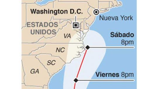 Huracán se acerca a EE.UU. Obama insta a tomar medidas