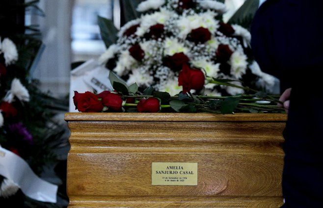 Foto: FocoUy. Homenaje a Amelia Sanjurjo, este jueves.