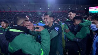 Bolivia venció a Brasil en El Alto y llegó al repechaje. Foto: AFP