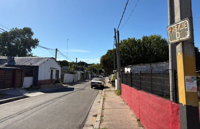 Foto: Mª. Eugenia Scognamiglio, Subrayado. Escena del homicidio en Colón.