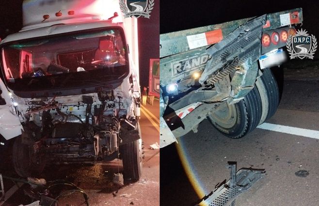 Fotos: Policía Caminera.