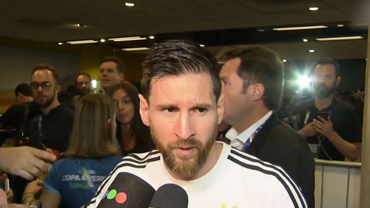 Conmebol suspende a Messi por tres meses y lo multa con 50.000 dólares