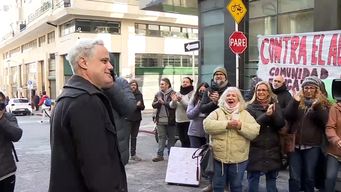 Leonardo Ruidíaz luego de declarar