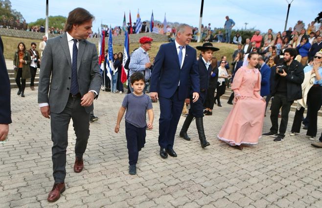 Lacalle Pou en Florida. Foto: FocoUy.