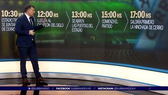 penarol vs. cerro catalogado como juego de riesgo: asi es el operativo, con un pedido especial para los albicelestes