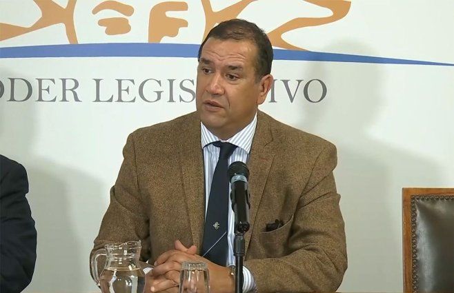 Senador del Partido Nacional Sebastián Da Silva.