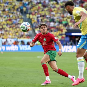 Brasil y Marruecos empatan 1-1 en el debut de Ancelotti como DT en un Mundial Brasil y Marruecos empatan 1-1 en el debut de Ancelotti como DT en un Mundial